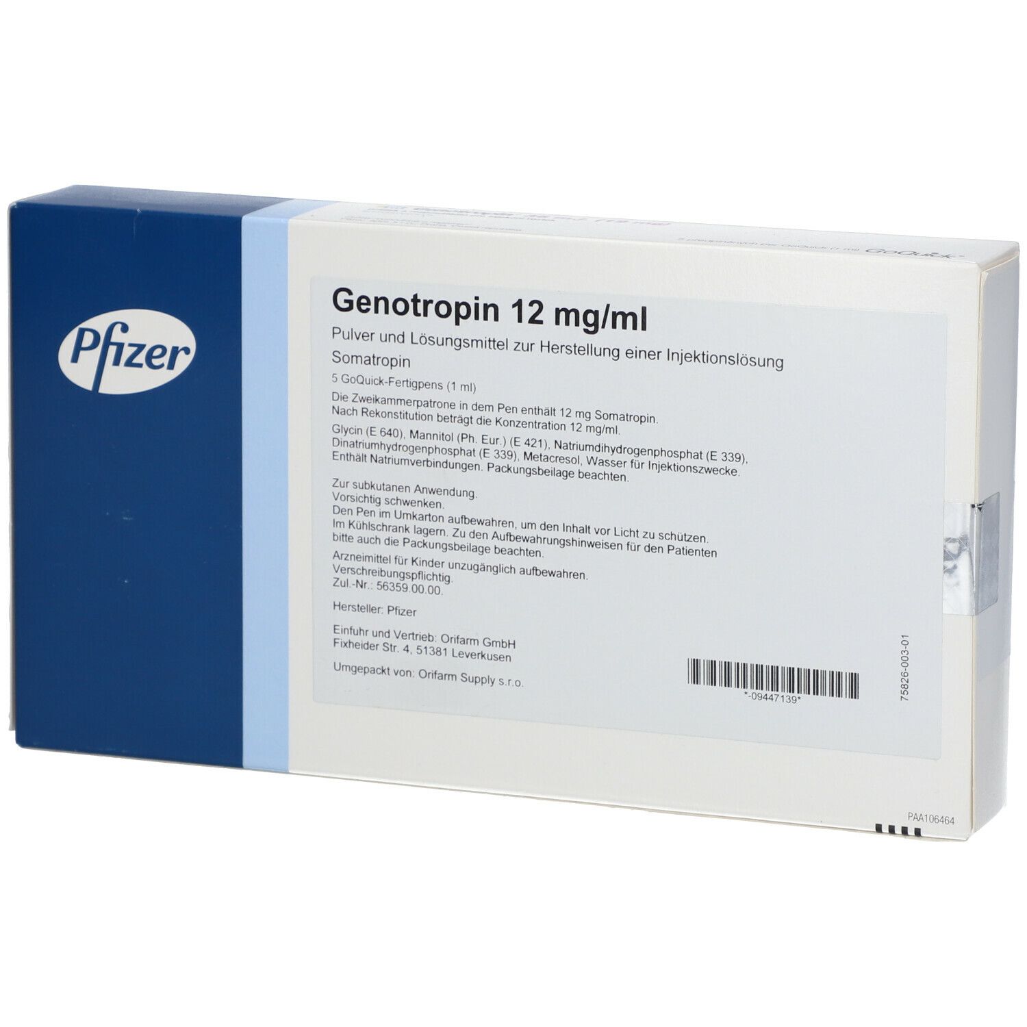 Genotropin 12 mg/ml GoQuick