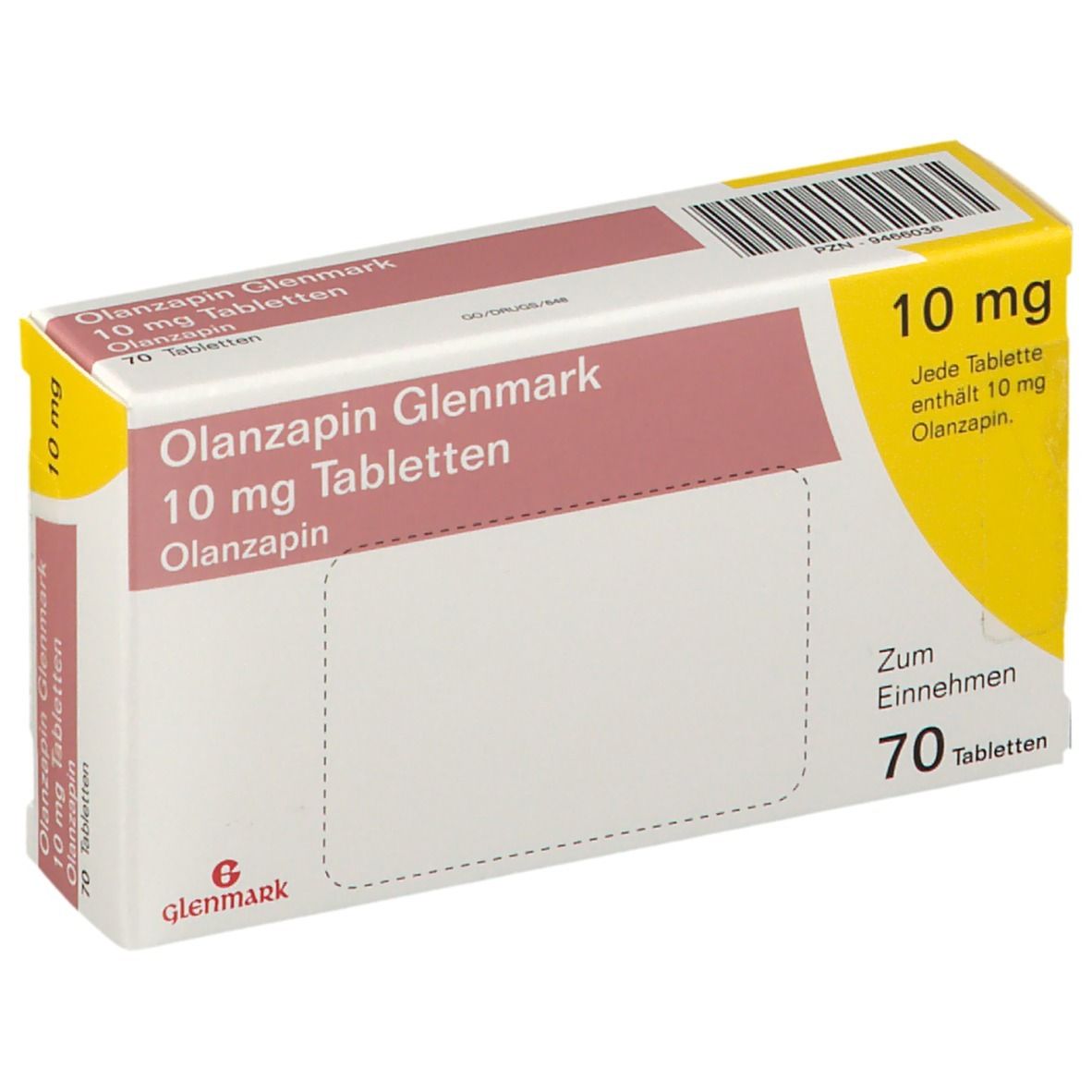 Olanzapin Glenmark 10 mg