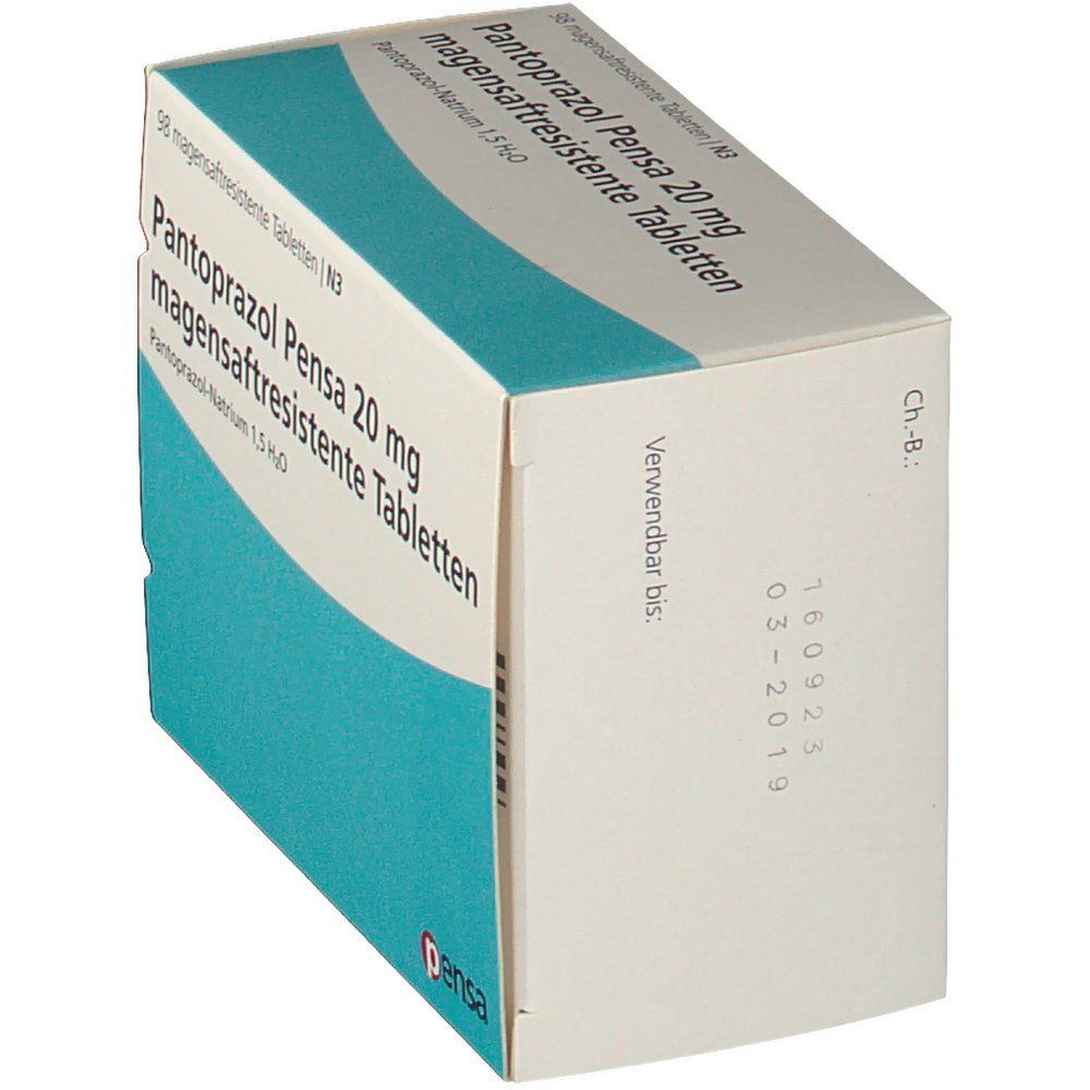 Pantoprazol Pensa 20 mg