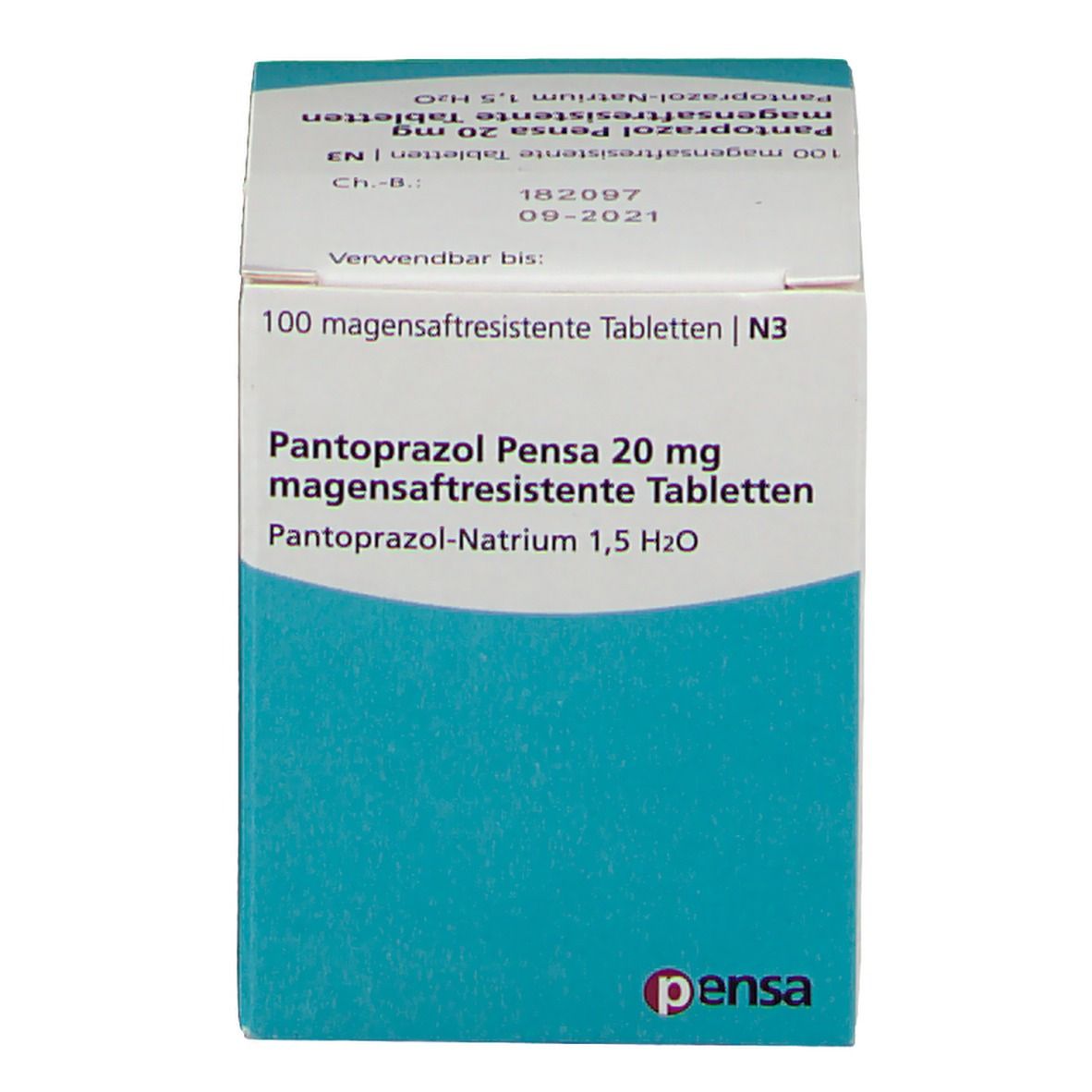 Pantoprazol Pensa 20 mg