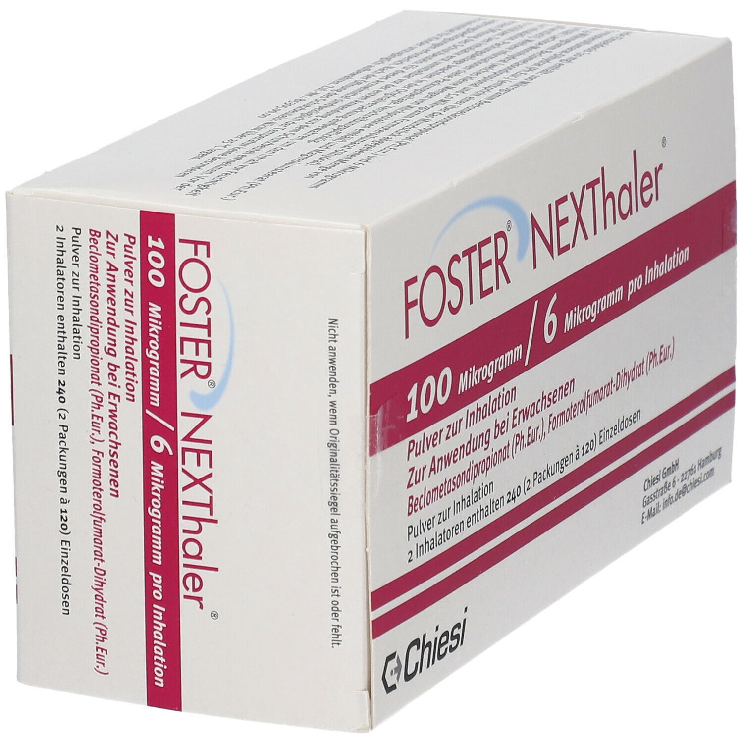 FOSTER® NEXThaler® 100 µg/6 µg