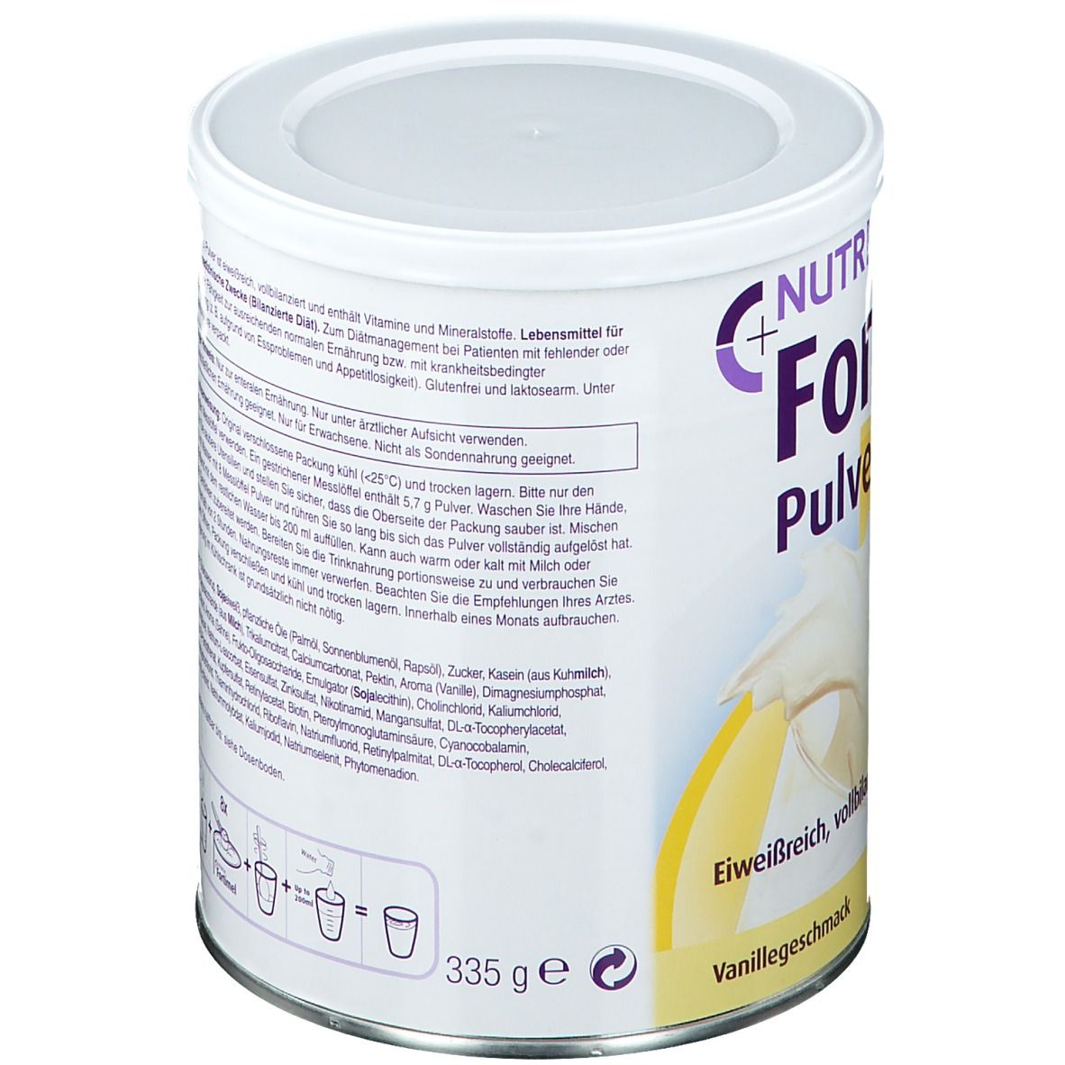 Fortimel® Pulver Aufbaunahrung Vanille