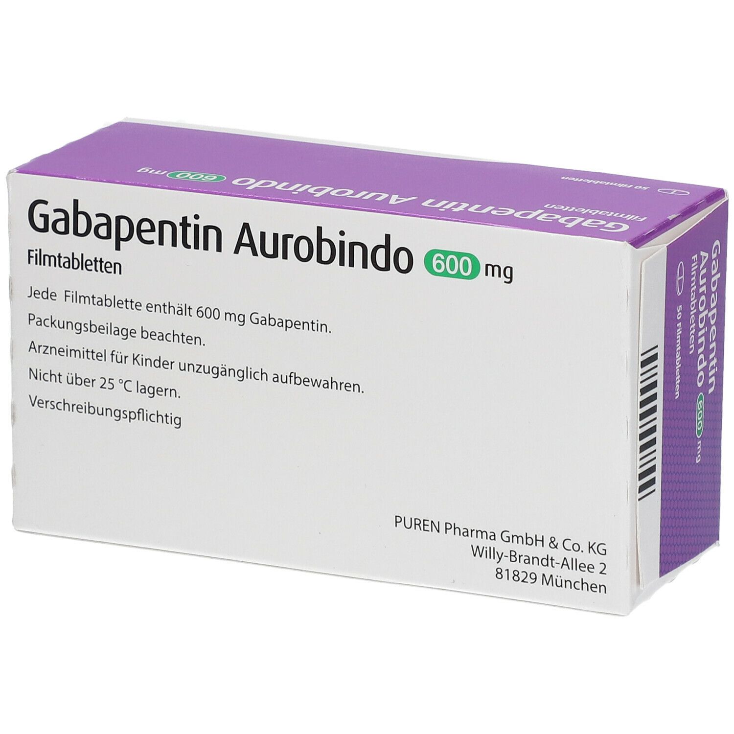Gabapentin Aurobindo 600 mg