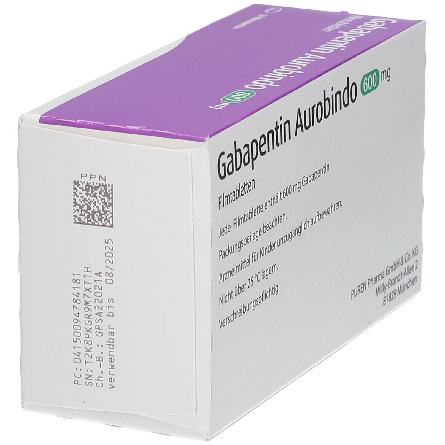 Gabapentin Aurobindo 600 mg