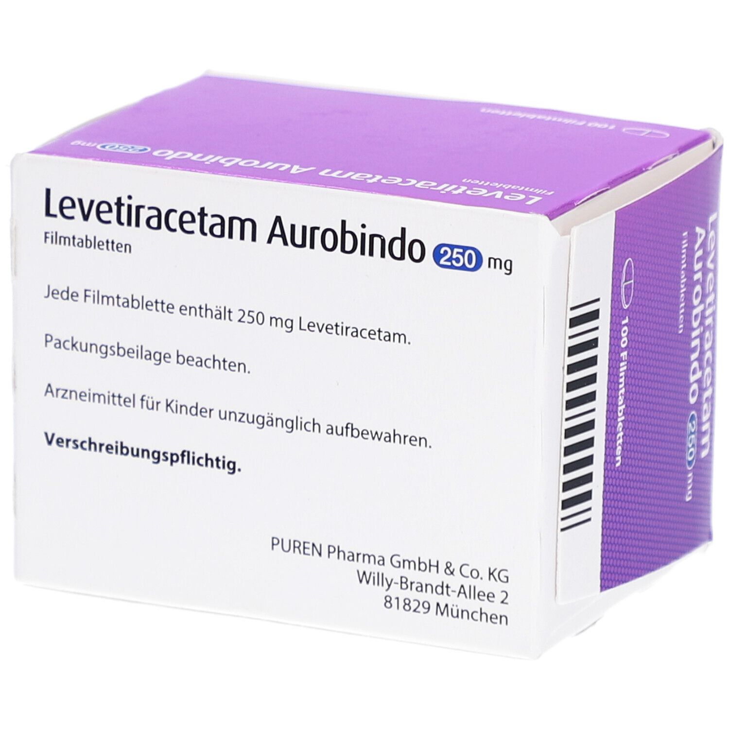 Levetiracetam Aurobindo 250 mg