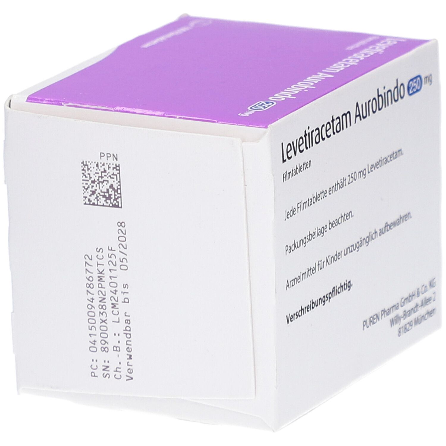 Levetiracetam Aurobindo 250 mg