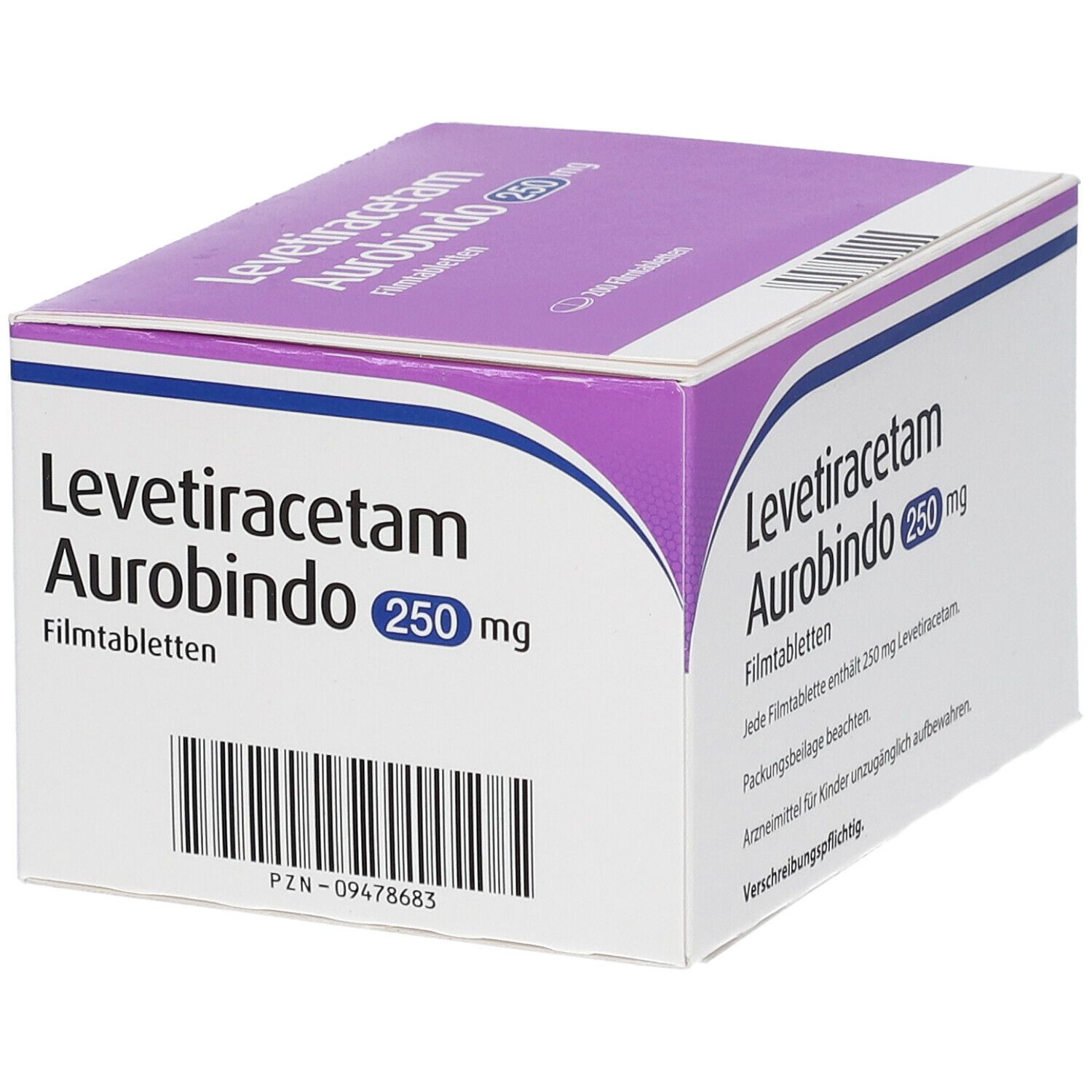 Levetiracetam Aurobindo 250 mg Filmtabletten 100 St