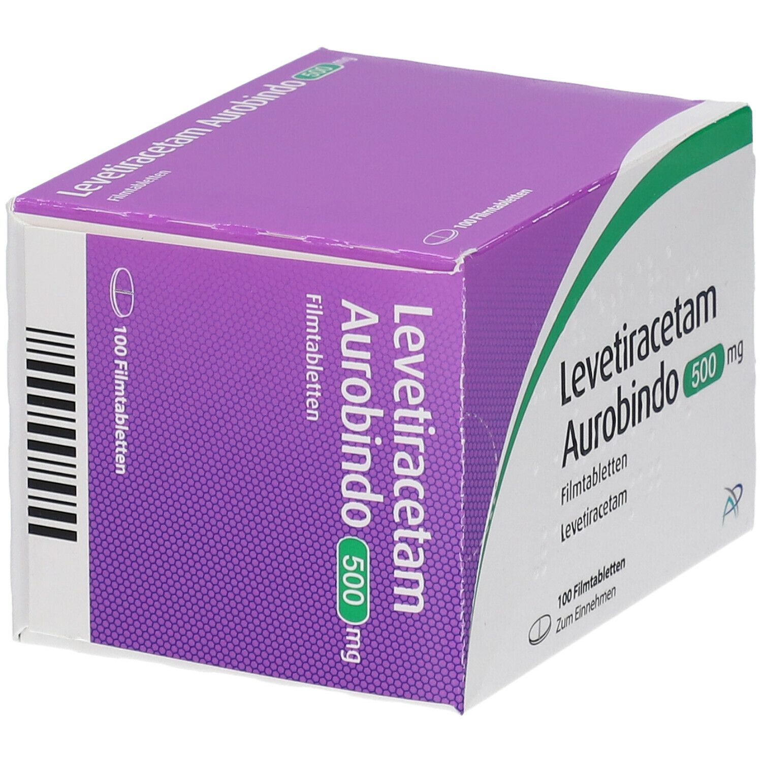 Levetiracetam Aurobindo 500 mg Filmtabletten 100 St