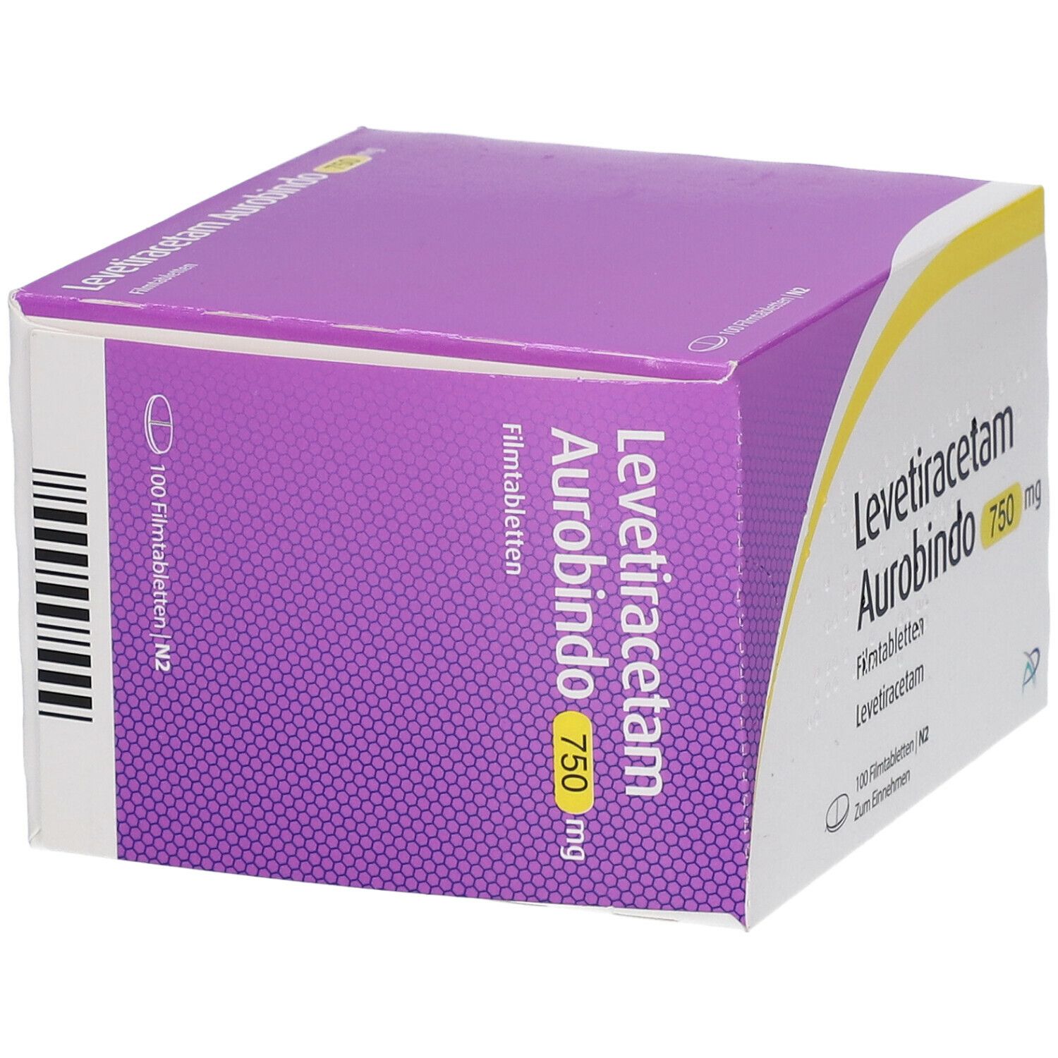 Levetiracetam Aurobindo 750 mg Filmtabletten 50 St