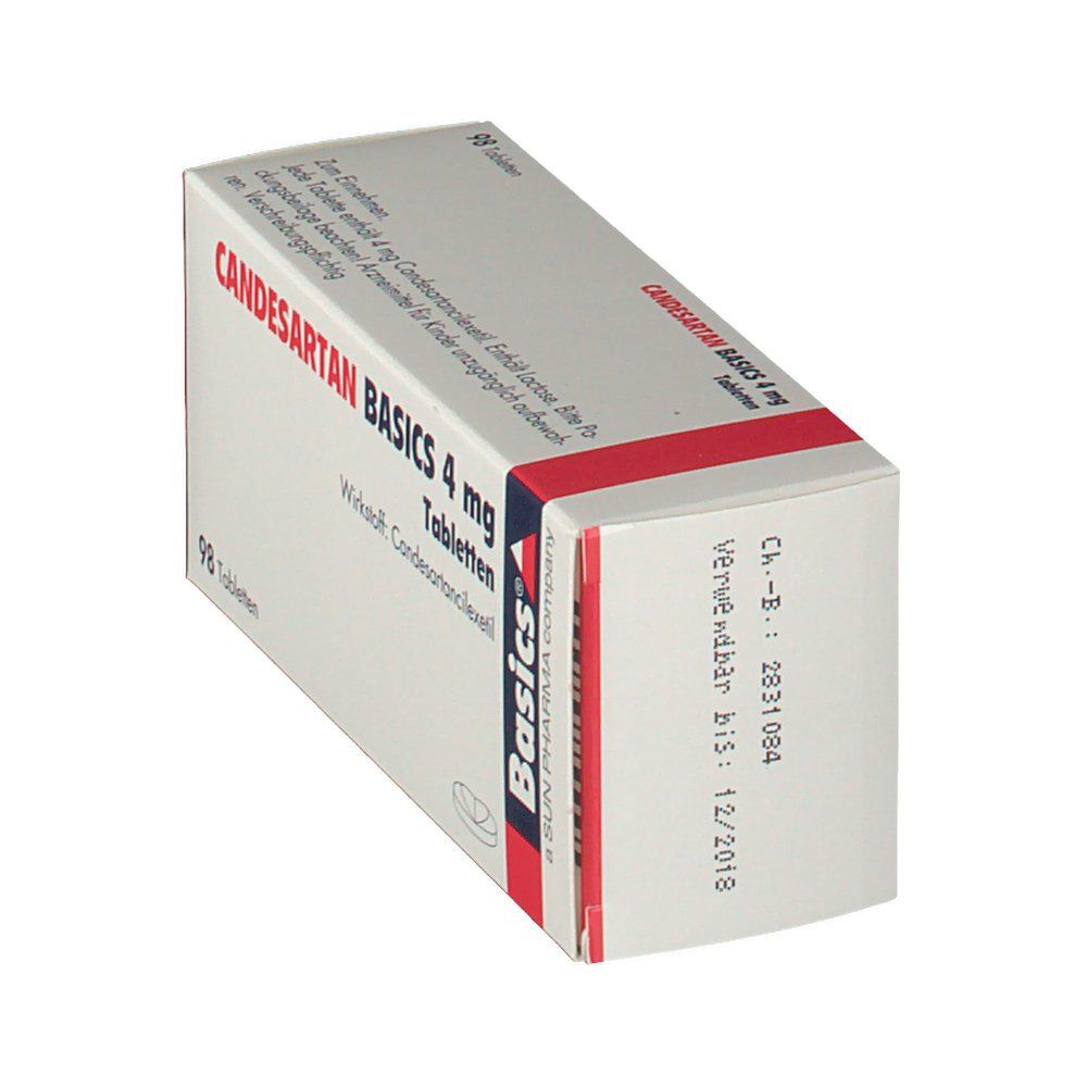 Candesartan Basics 4 mg Tabletten 98 St