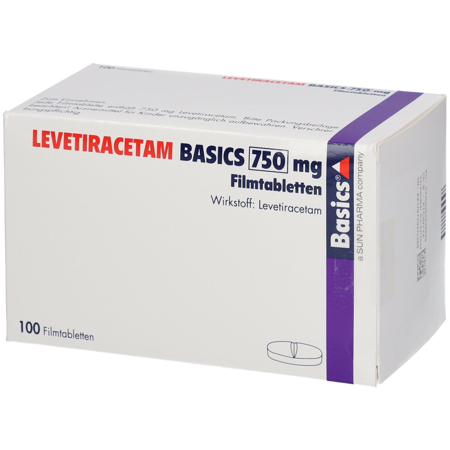 LEVETIRACETAM BASICS 250 mg