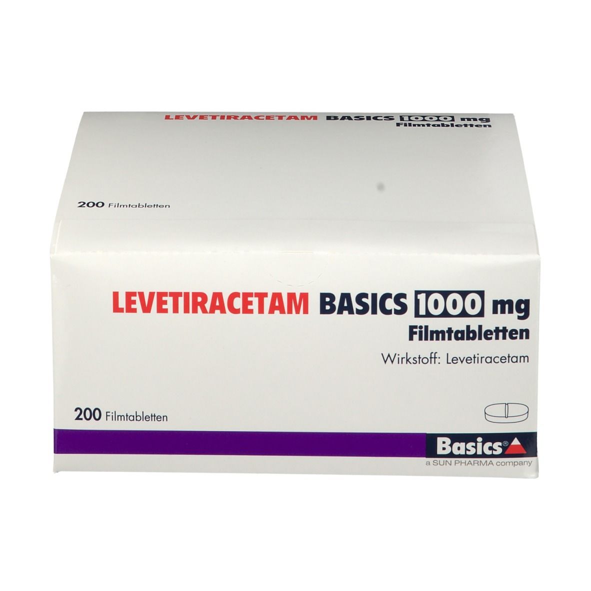 LEVETIRACETAM BASICS 1.000 mg