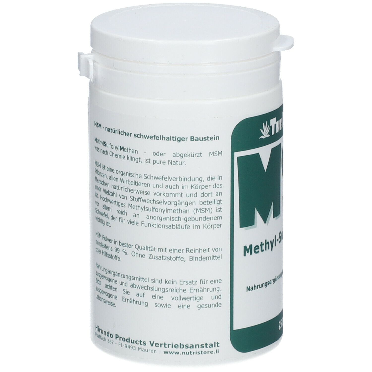 MSM 100% rein Methyl Sulfonyl Methan Pulver