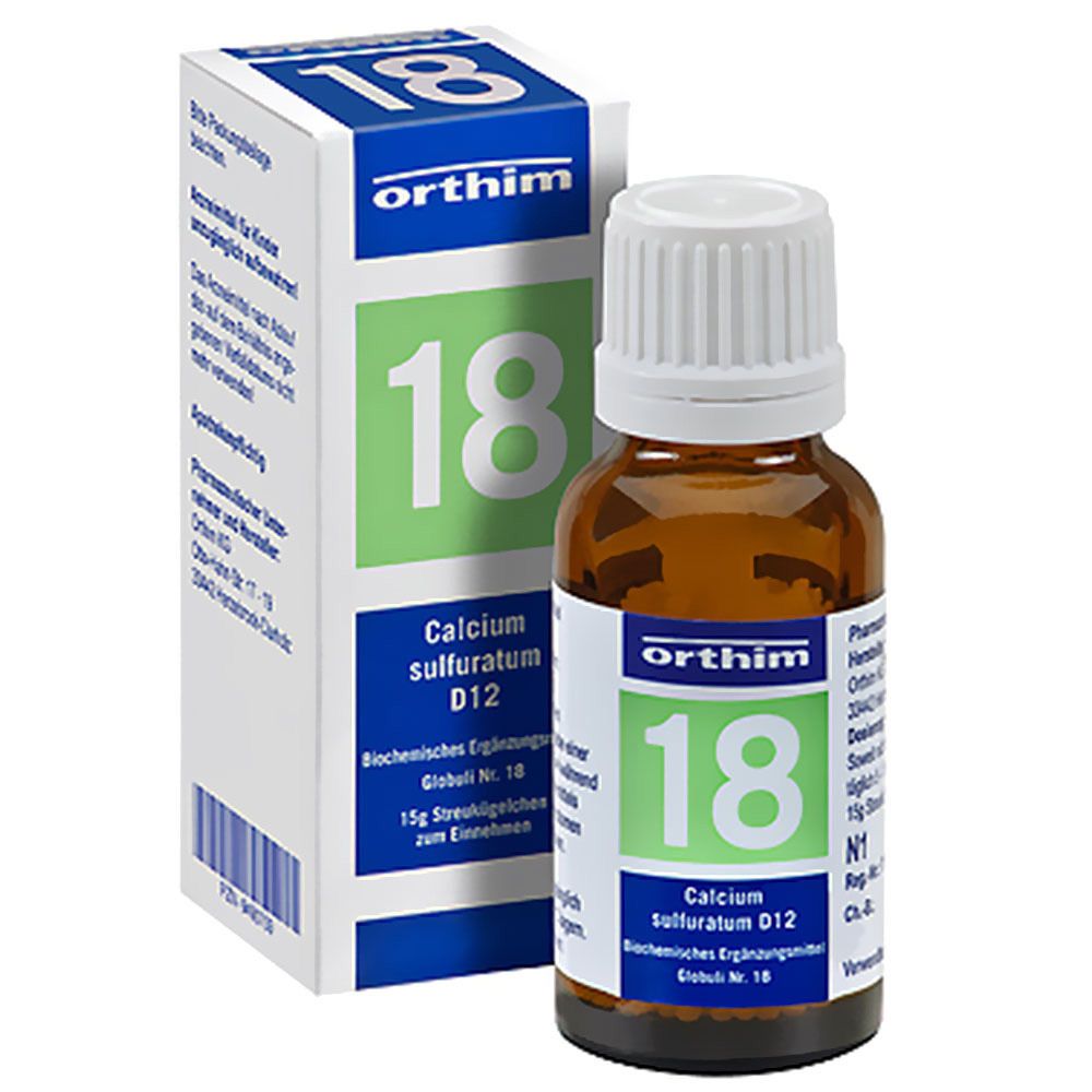 Biochemie orthim® Nr. 18 Calcium sulfuratum D12