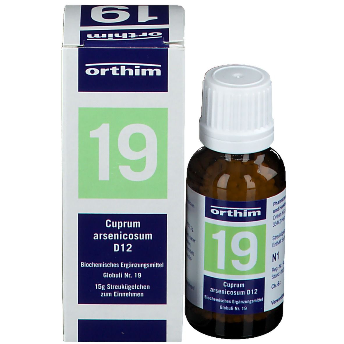 Biochemie orthim® Nr. 19 Cuprum arsenicosum D12