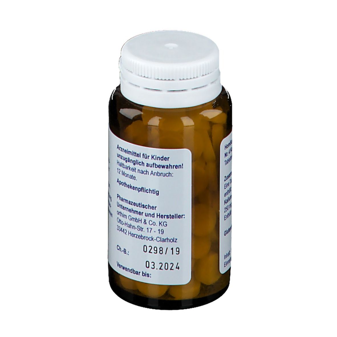 Biochemie orthim® Nr. 4 Kalium chloratum D6