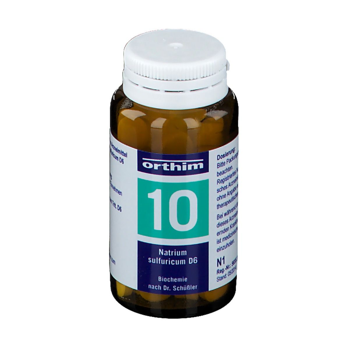 Biochemie orthim® Nr. 10 Natrium sulfuricum D6
