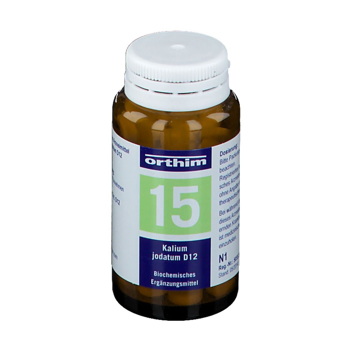 Biochemie orthim® Nr. 15 Kalium jodatum D12