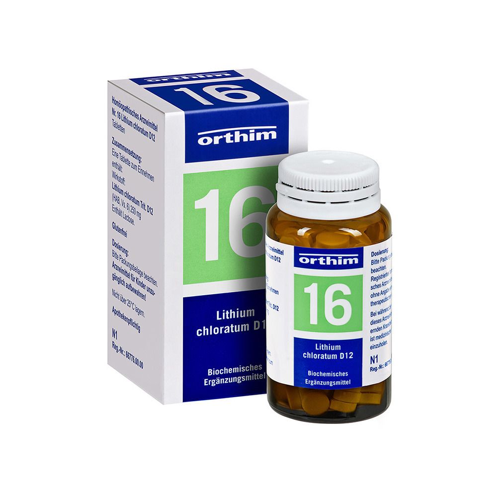 Biochemie orthim® Nr. 16 Lithium chloratum D12