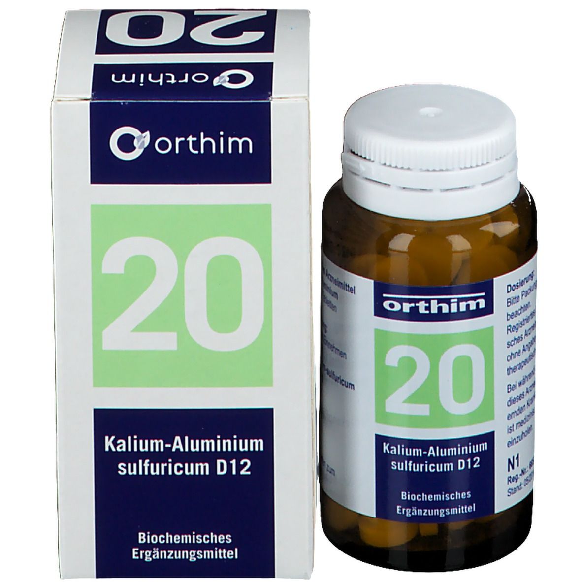 Biochemie orthim® Nr. 20 Kalium-Aluminium sulfuricum D12
