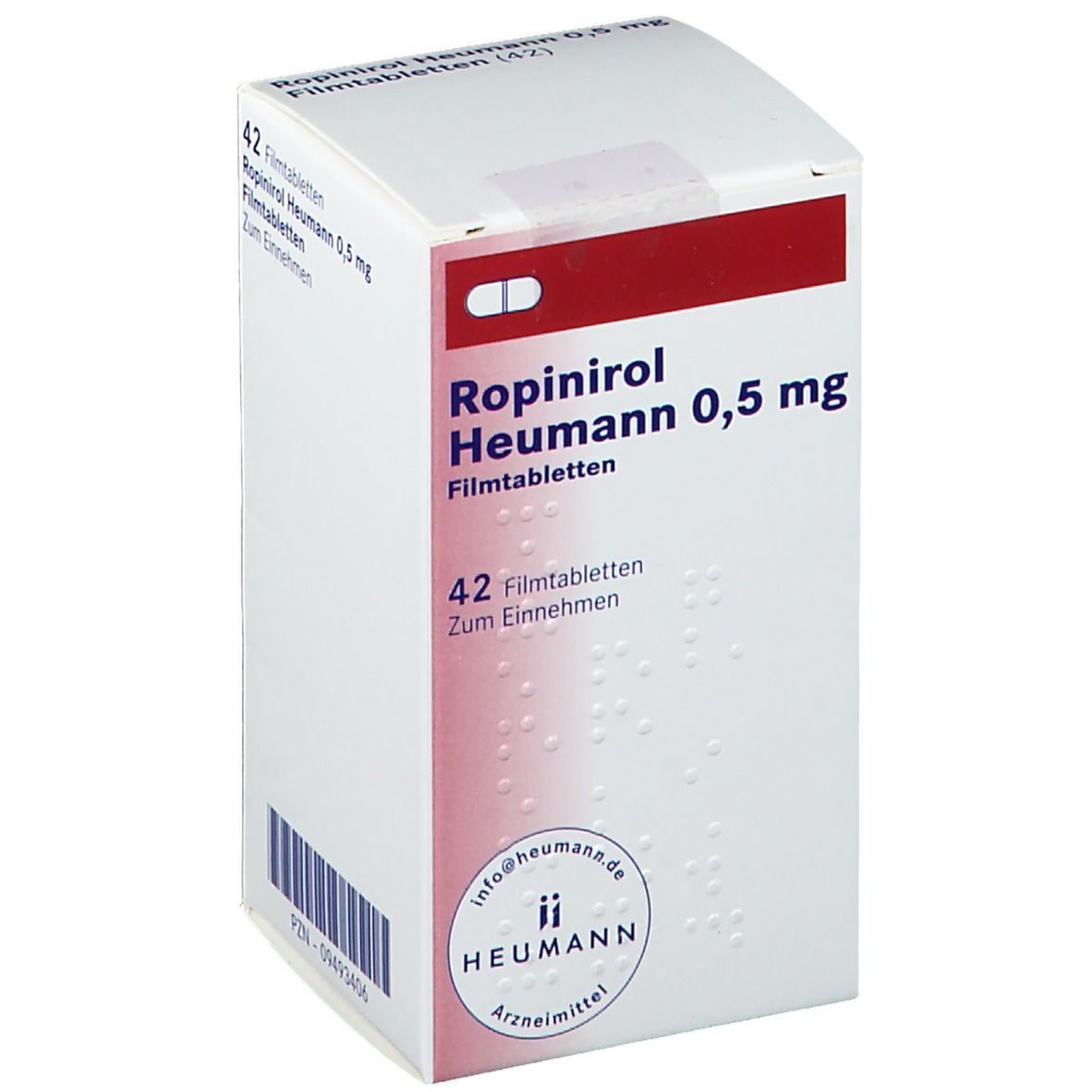 Ropinirol Heumann 0,5 mg