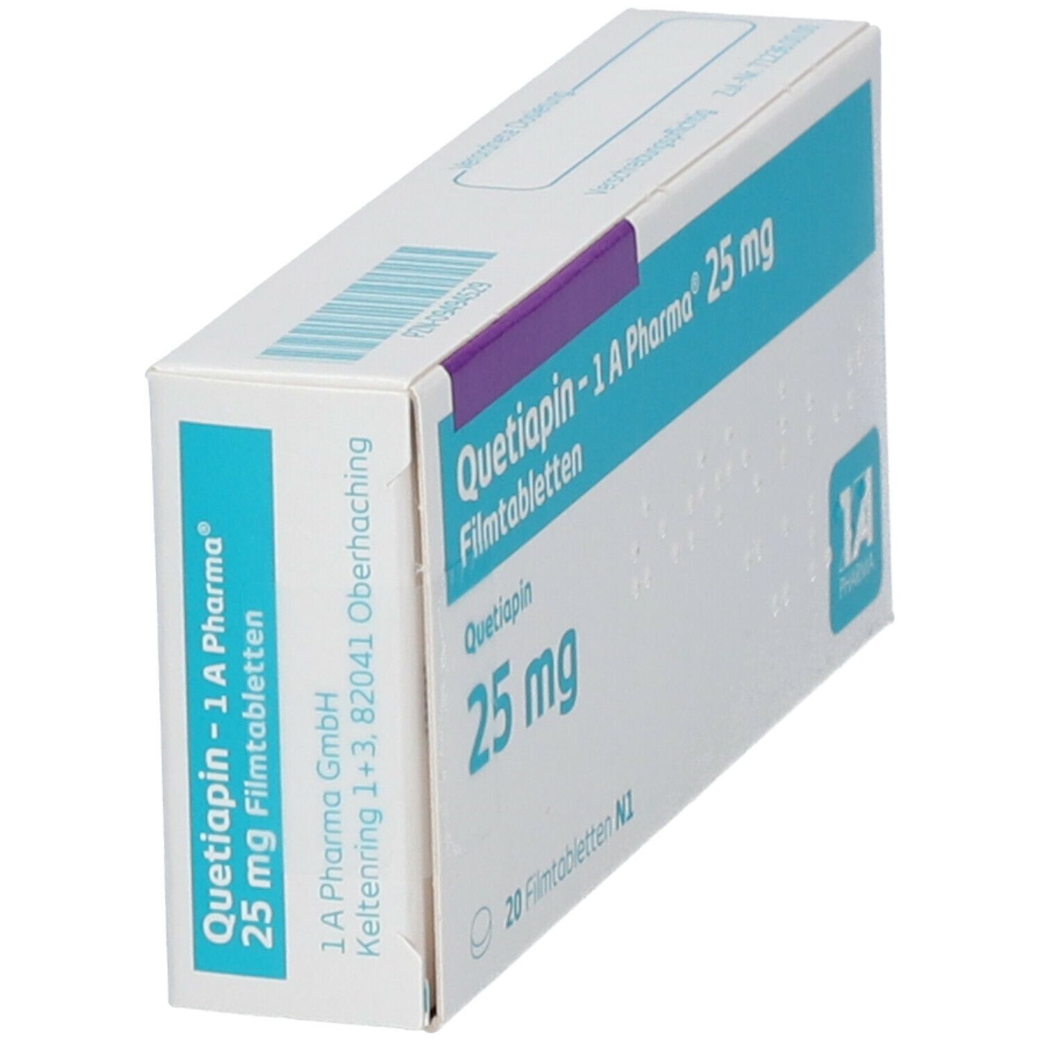 Quetiapin 1A Pharma® 25Mg