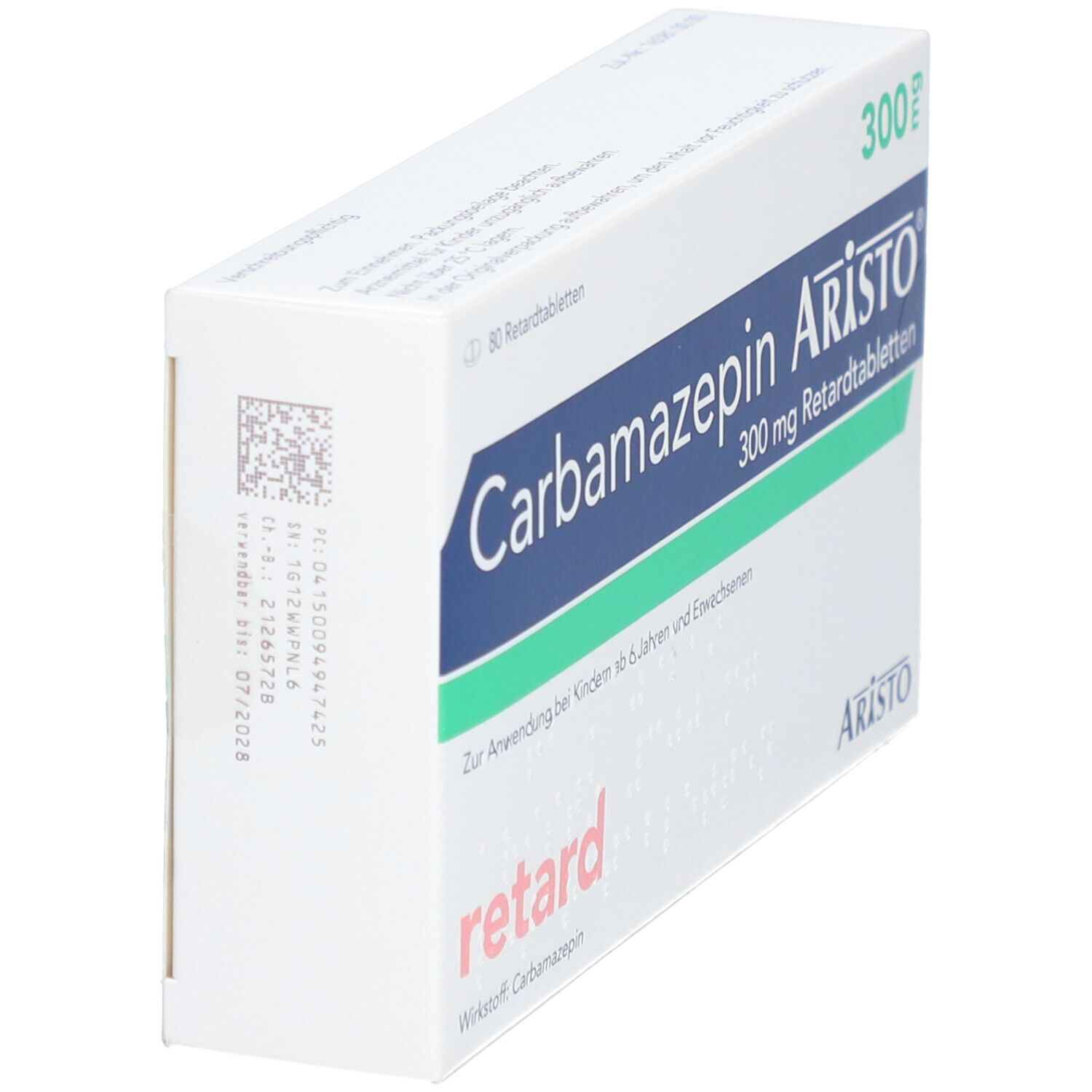 CARBAMAZEPIN Aristo 300 mg Retardtabletten