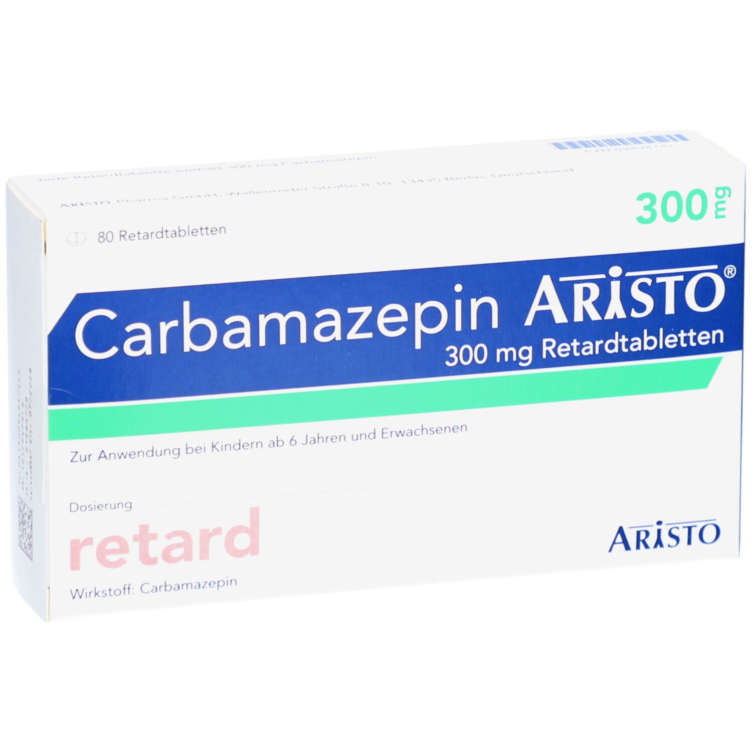 CARBAMAZEPIN Aristo 300 mg Retardtabletten