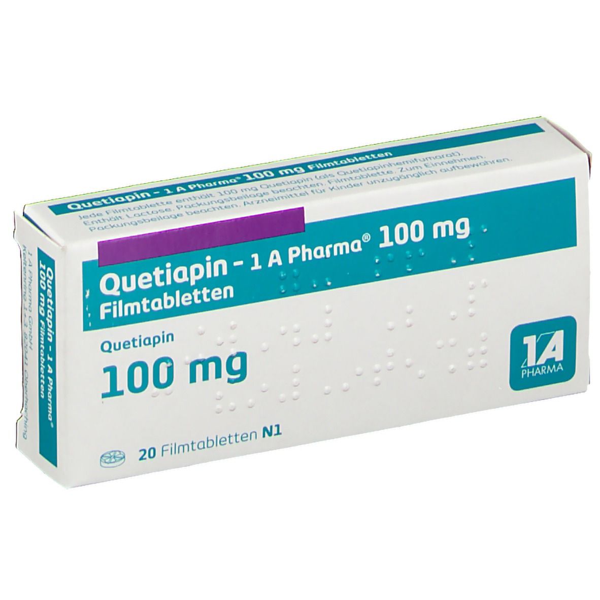 Quetiapin 1A Pharma® 100Mg