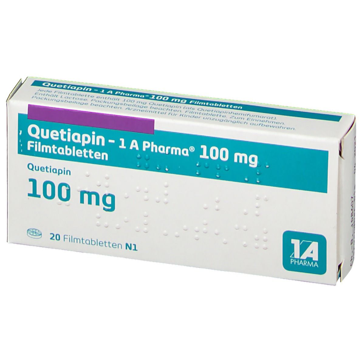 Quetiapin 1A Pharma® 100Mg
