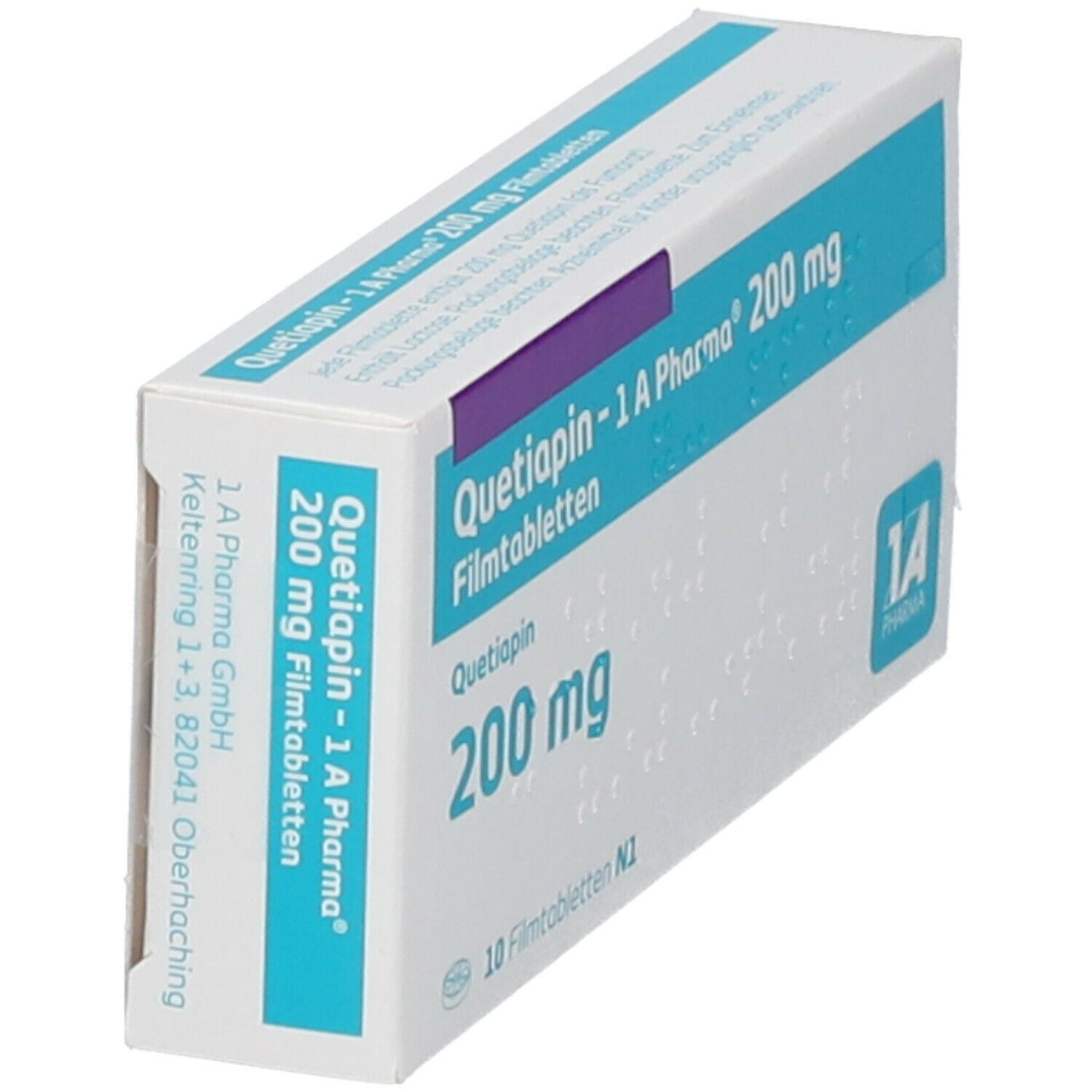 Quetiapin - 1 A Pharma® 200 mg