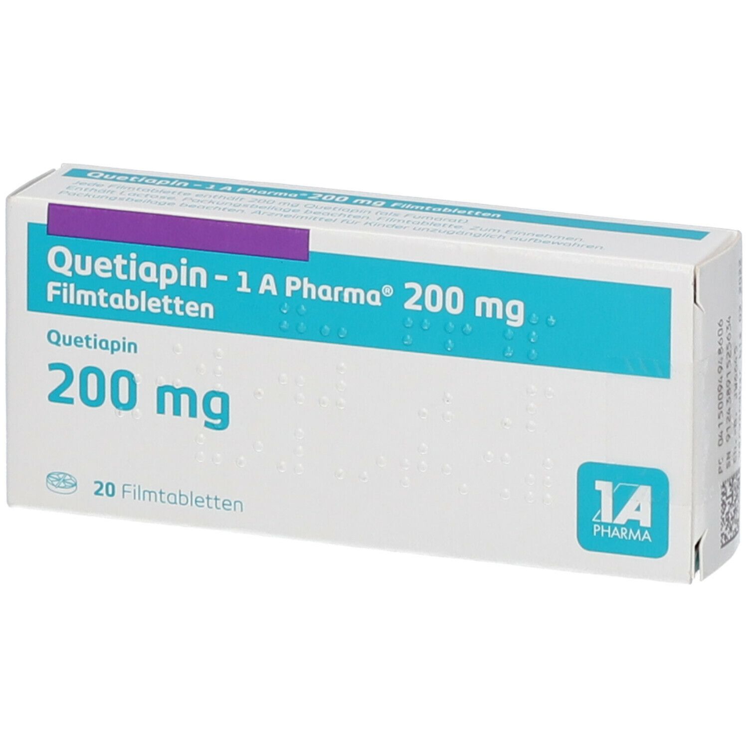 Quetiapin - 1 A Pharma® 200 mg