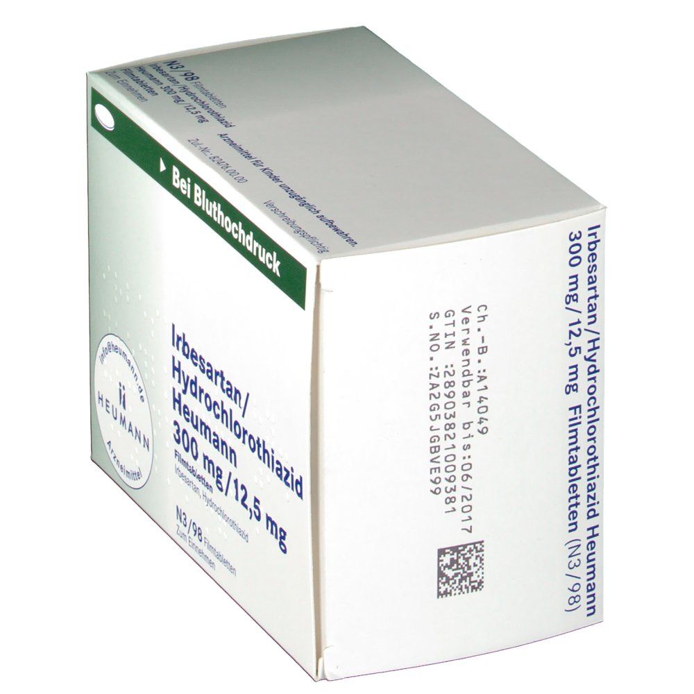IRBESARTAN/HCT HEU300/12.5