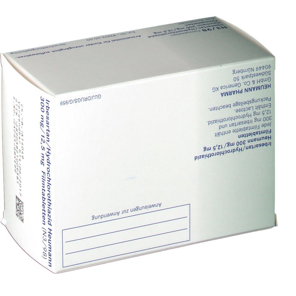 IRBESARTAN/HCT HEU300/12.5
