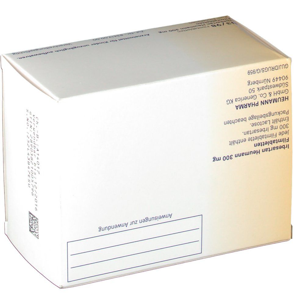 IRBESARTAN Heumann 300 mg Filmtabletten