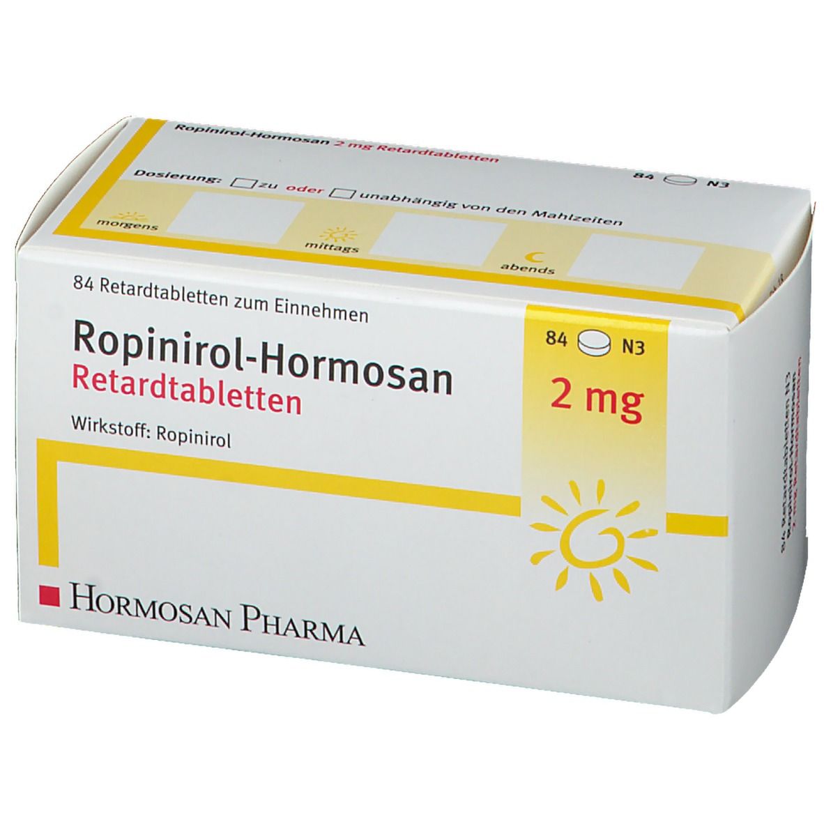 Ropinirol-Hormosan 2 mg