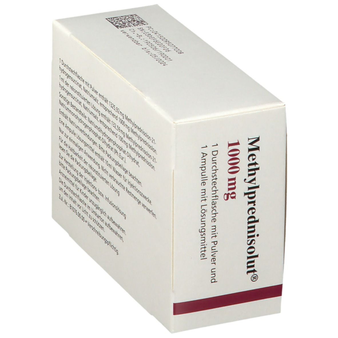 Methylprednisolut 1000 mg