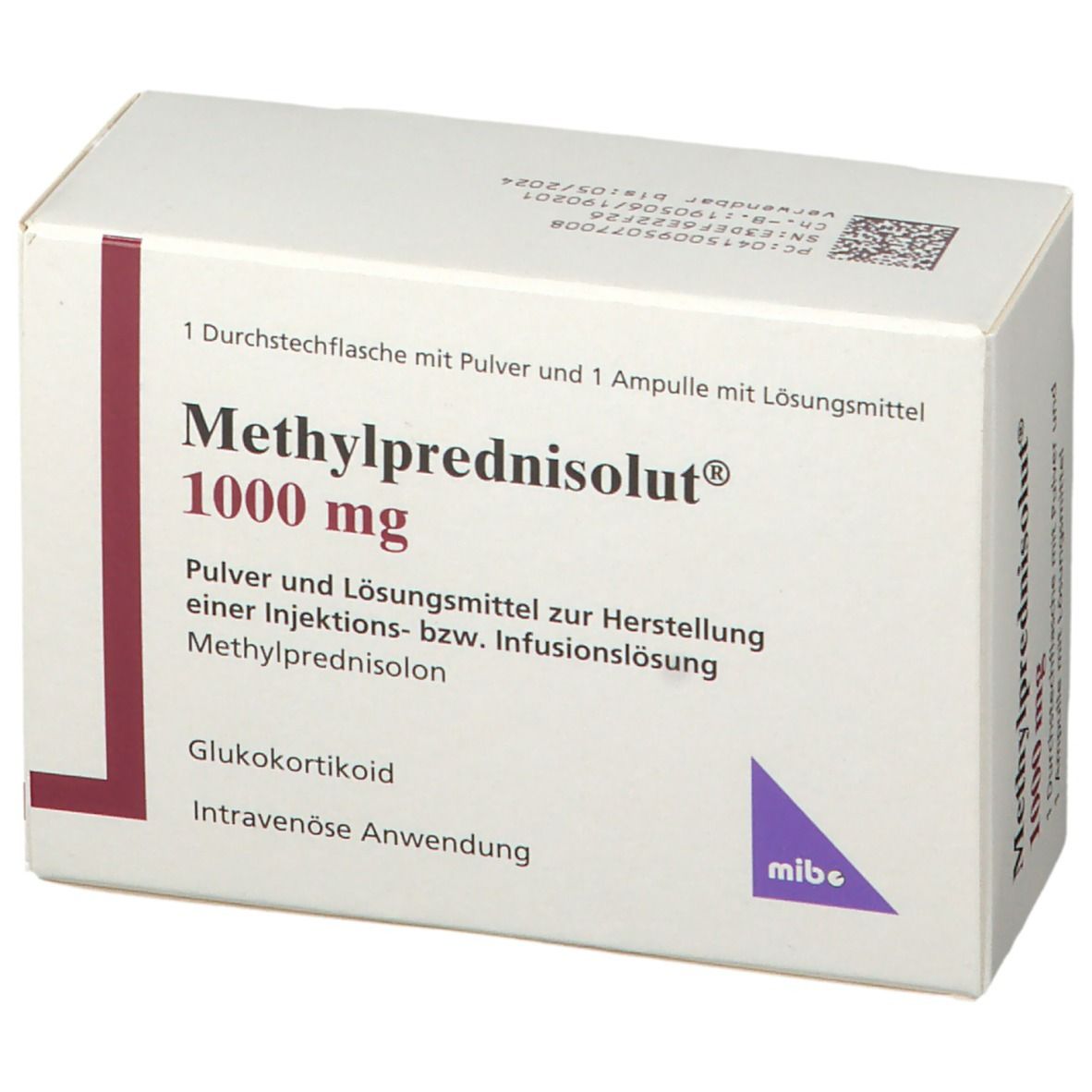 Methylprednisolut 1000 mg