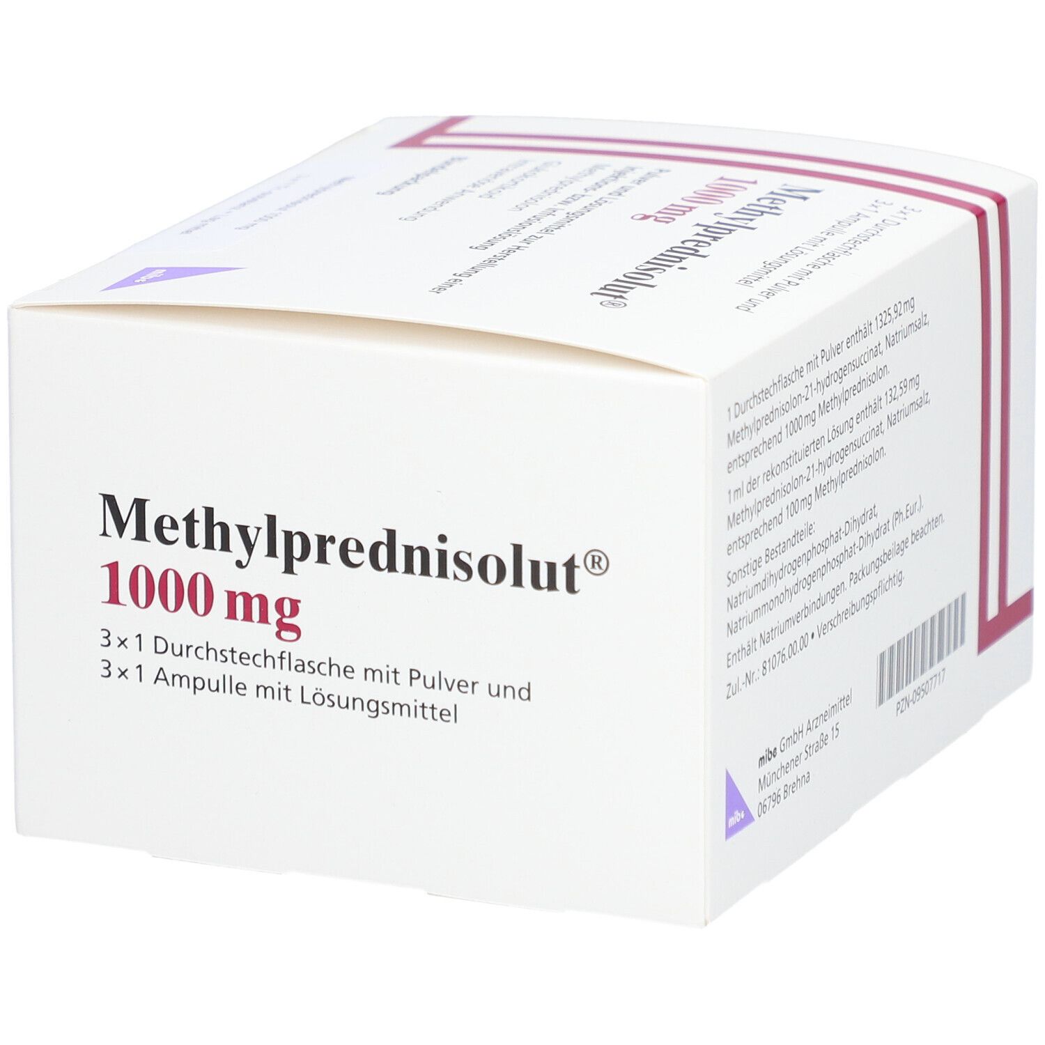 Methylprednisolut 1000 mg