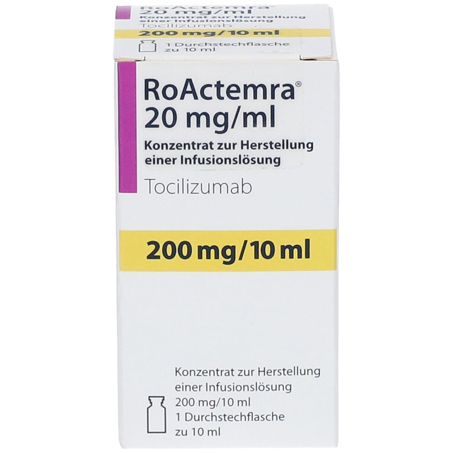 ROACTEMRA 20 mg/ml 200 mg Konz.z.Herst.e.Inf.-Lsg.