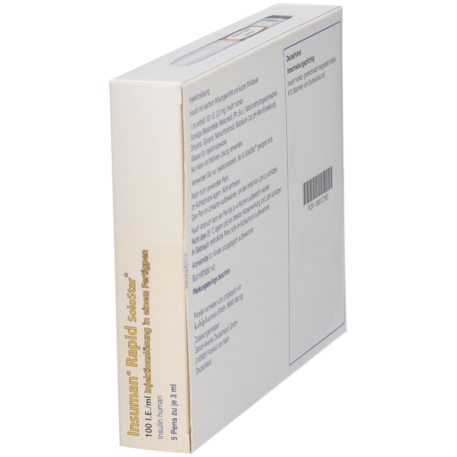 Insuman Rapid 100 I.E./ml SoloStar