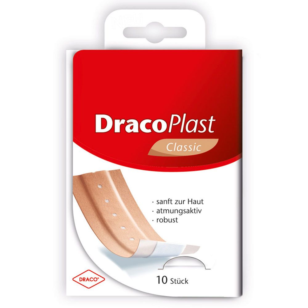Dracoplast Classic Pflaster 10 x 4 cm