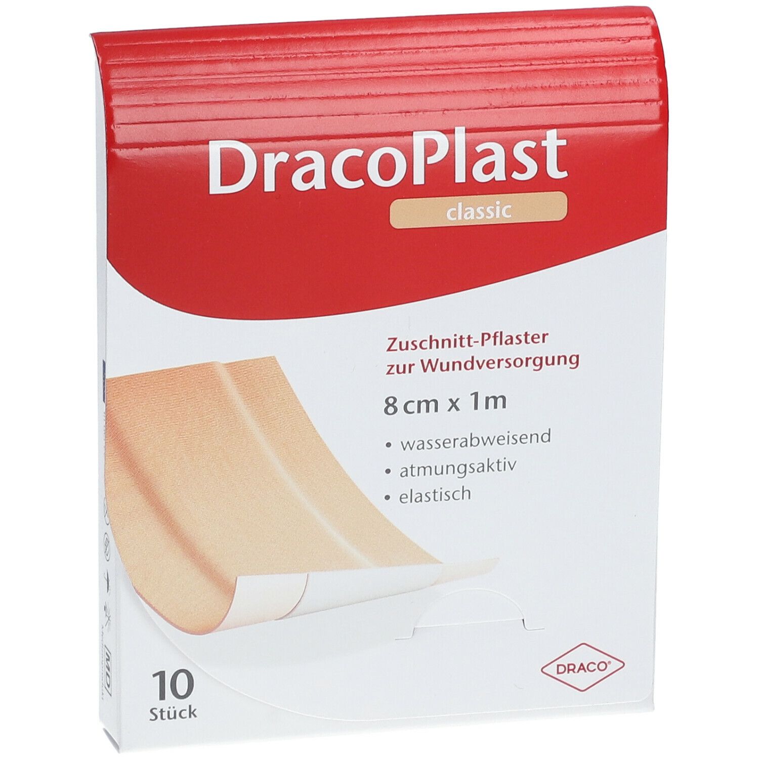 Dracoplast Classic Pflaster 10 x 8 cm