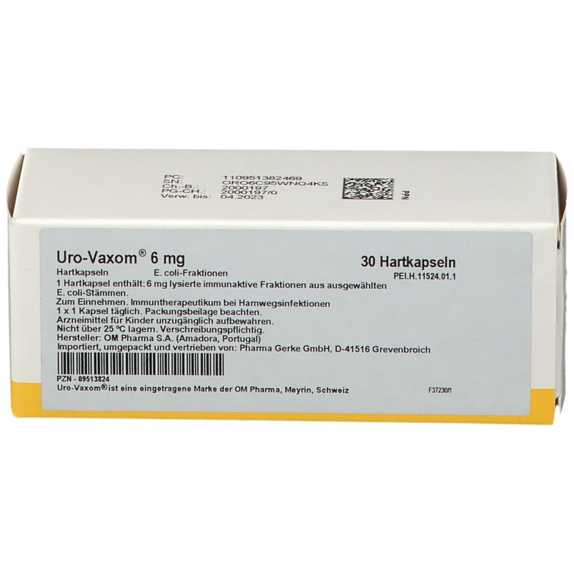 Uro Vaxom 6 mg