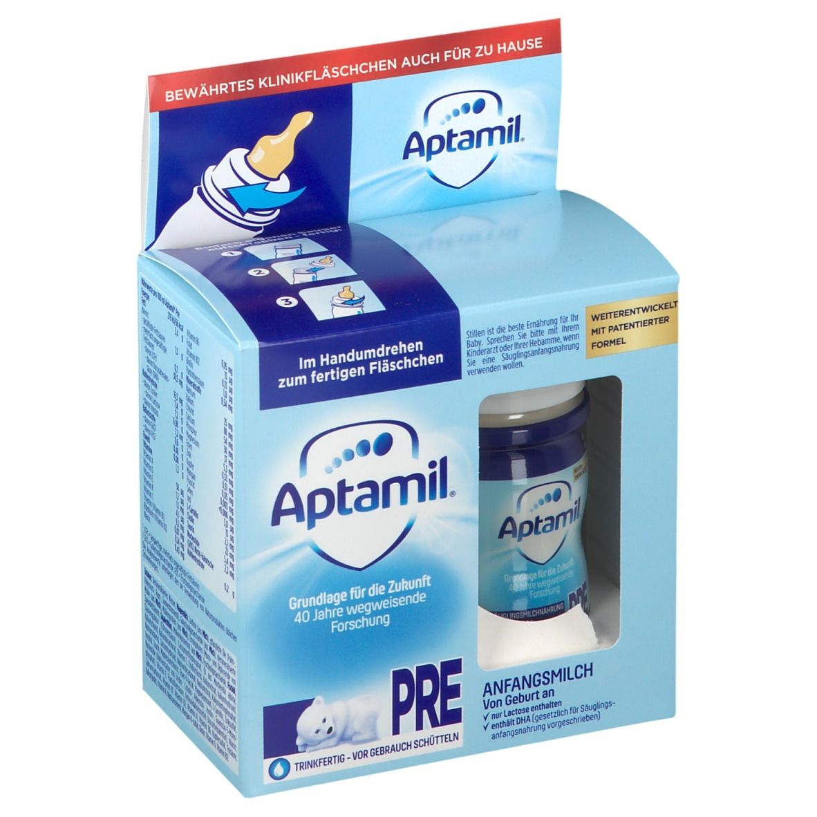 Aptamil® Pronutra-ADVANCE PRE Anfangsmilch von Geburt an