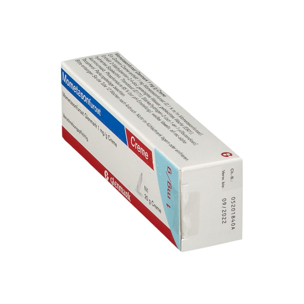 Mometasonfuroat Glenmark 1 mg/g
