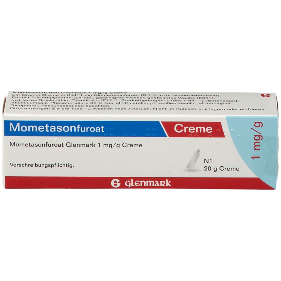 Mometasonfuroat Glenmark 1 mg/g