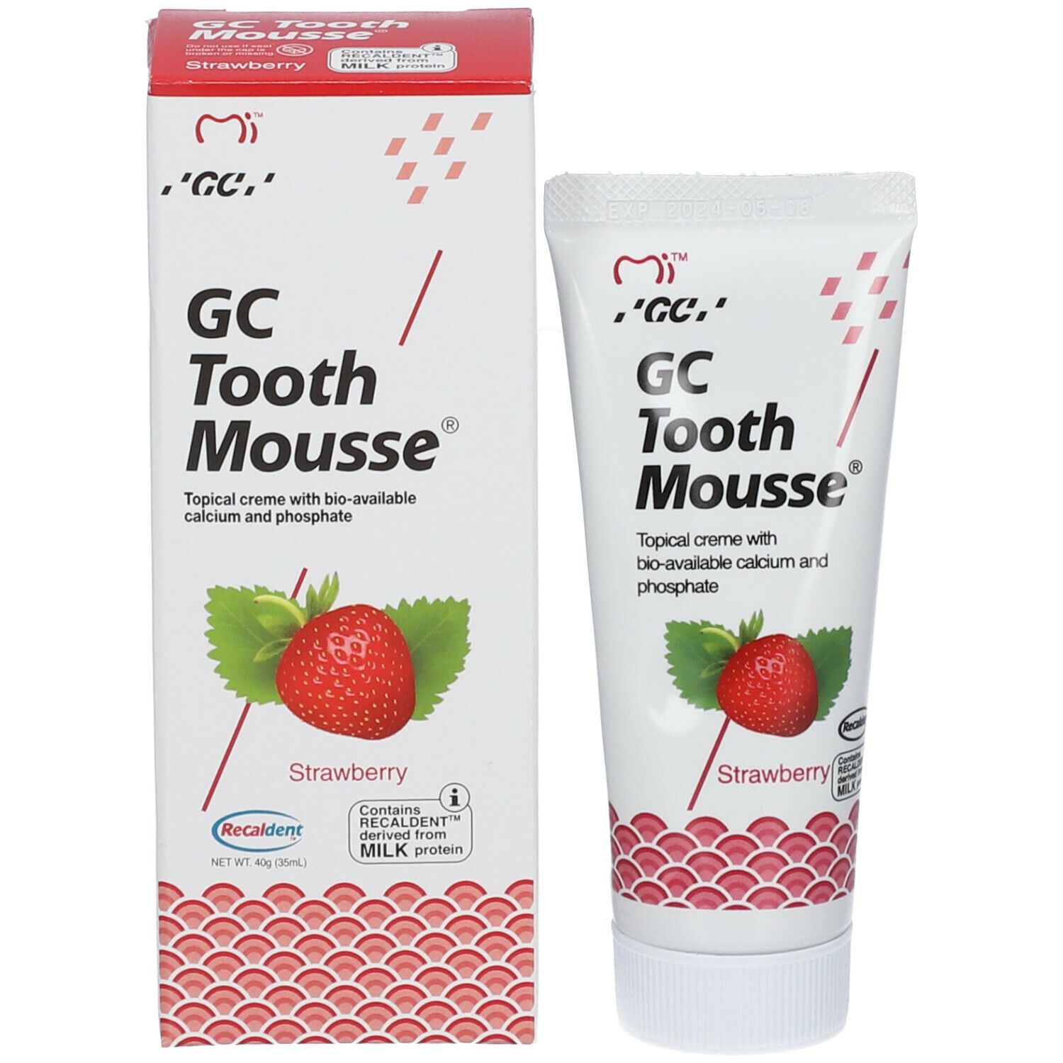 GC Tooth Mousse Erdbeere