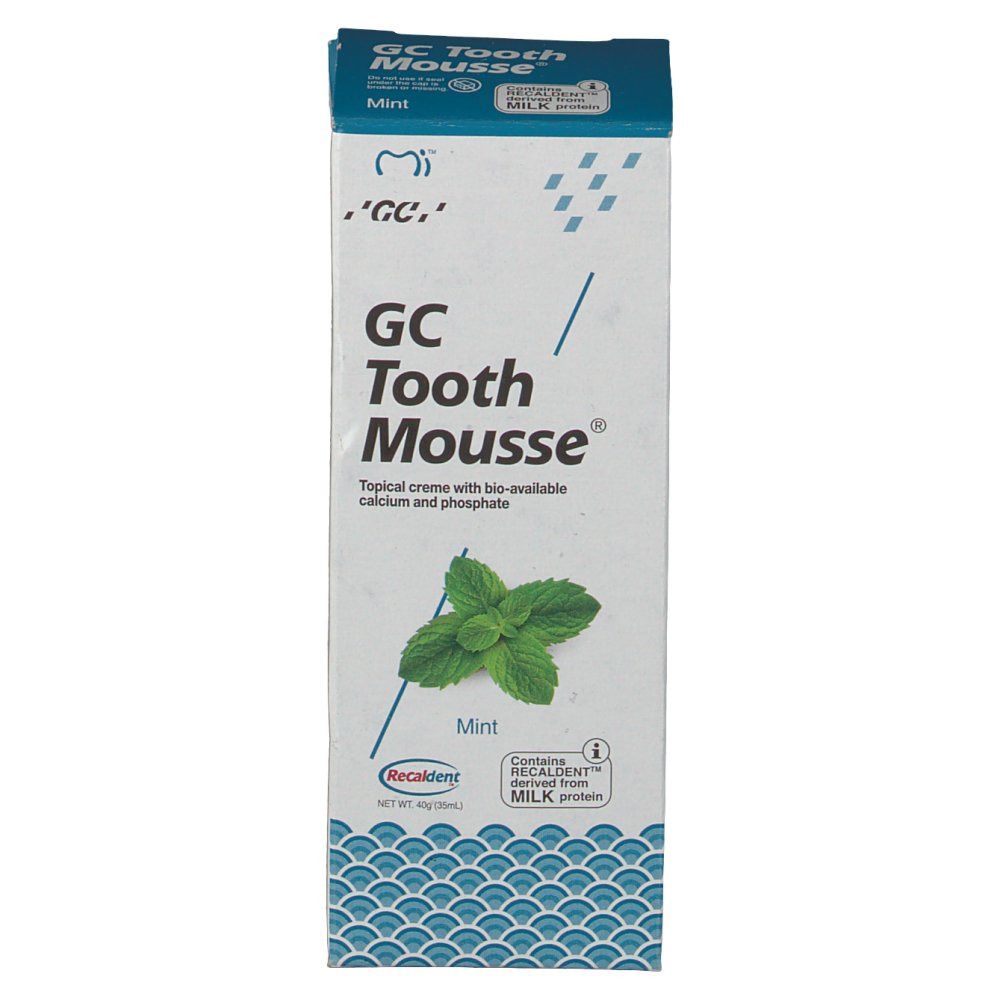 GC Tooth Mousse Zahnpasta Mint 40 g - Shop Apotheke