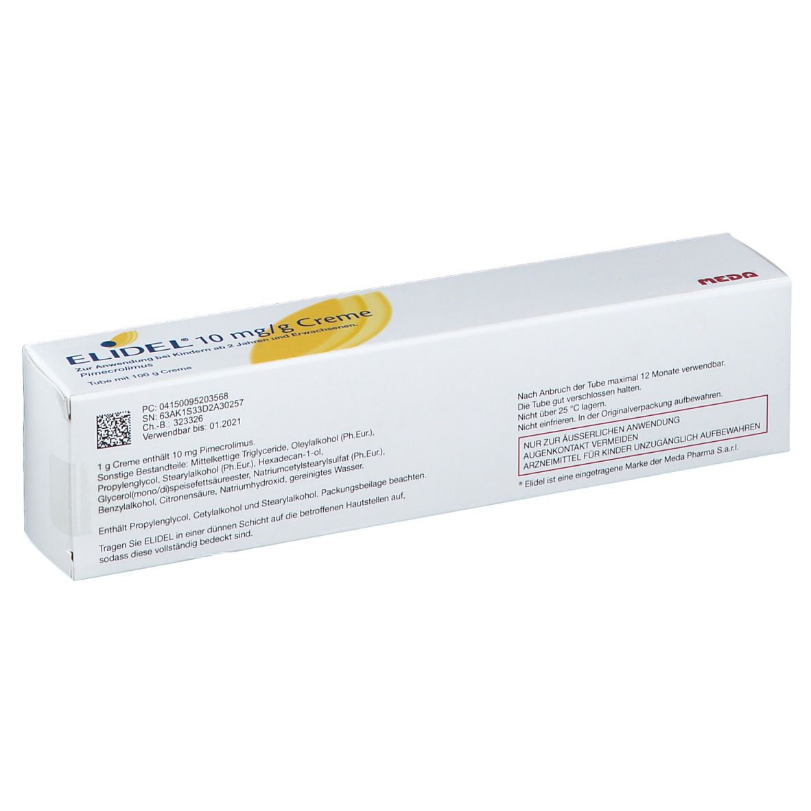 Elidel 10 mg/g Creme